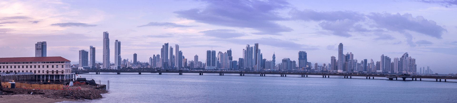 City skyline for developers